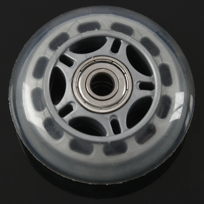 Обувь для катания на коньках 608ZZ с подшипником роликовые колеса чистый серый цвет