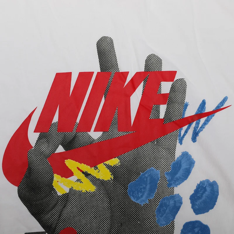 Оригинальный Новое поступление NIKE AS M NSW SS CREW SSNL 3 мужские футболки с коротким