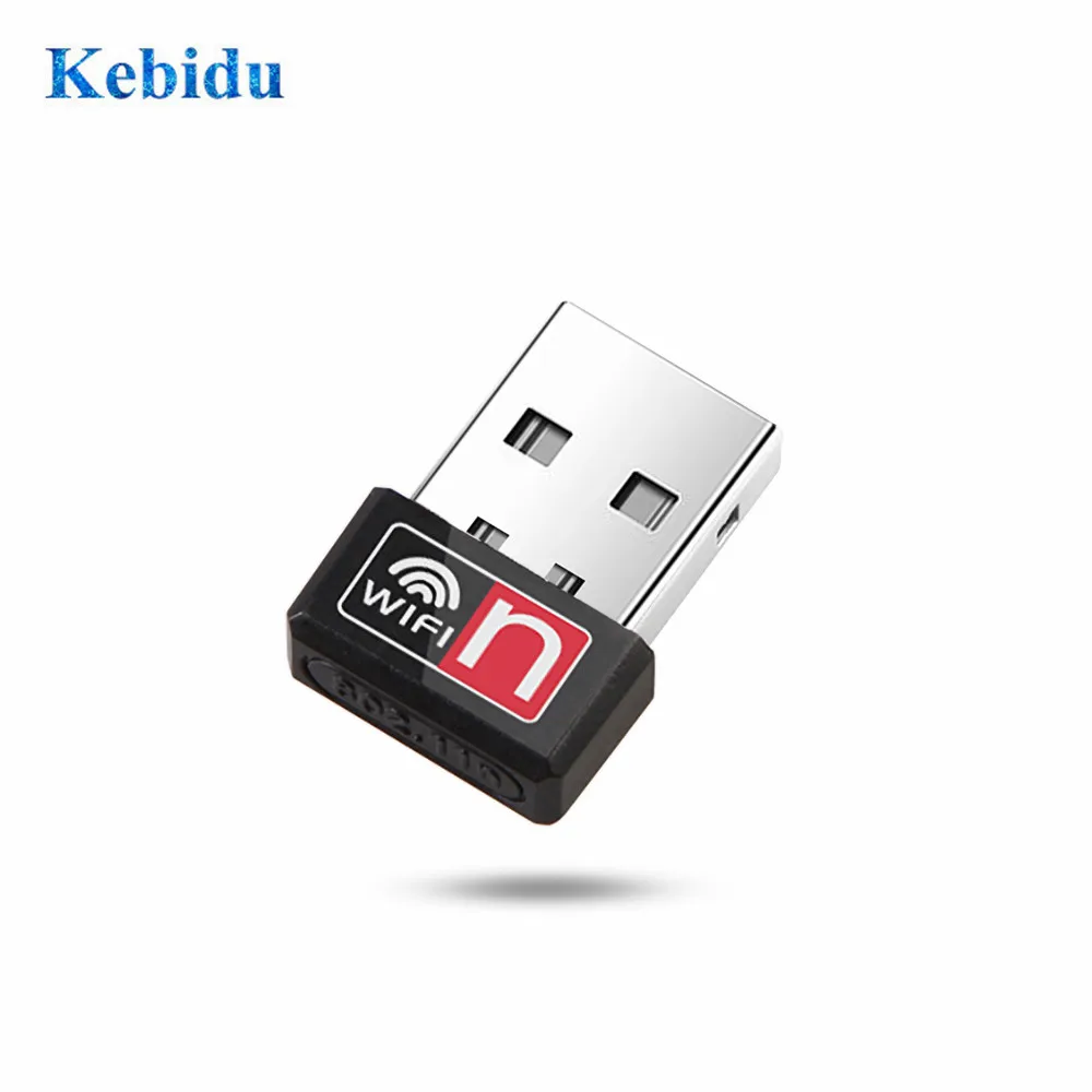 USB мини беспроводной Wifi адаптер KEBIDU приемник сетевой LAN карты ПК 150 Мбит/с