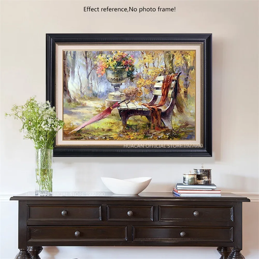 HUACAN полностью квадратная Алмазная картина пейзаж алмазная вышивка крестом