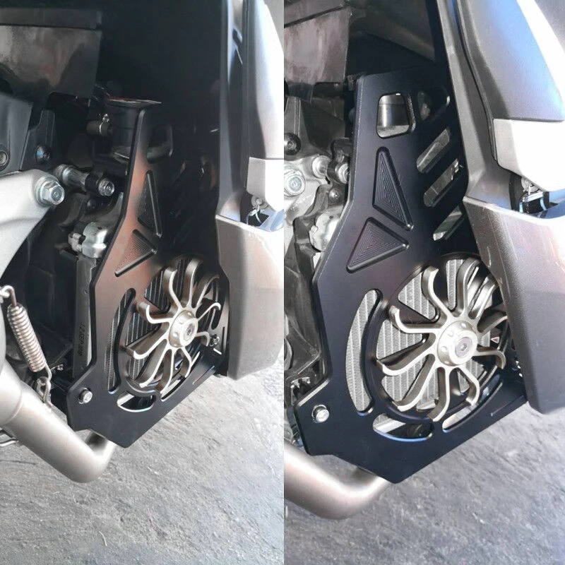 Motorcycle Cnc Radiator Cover Rotate Fan Cover Guard Wind Cover Grille Coolant Net For Honda Pcx125 150 Click125 150 Sh125 18 19 Buy At The Price Of 27 10 In Aliexpress Com Imall Com