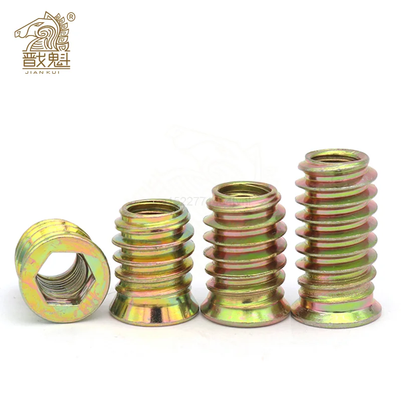 5 / 10 / 20 hexagon screw with thread for wooden furniture