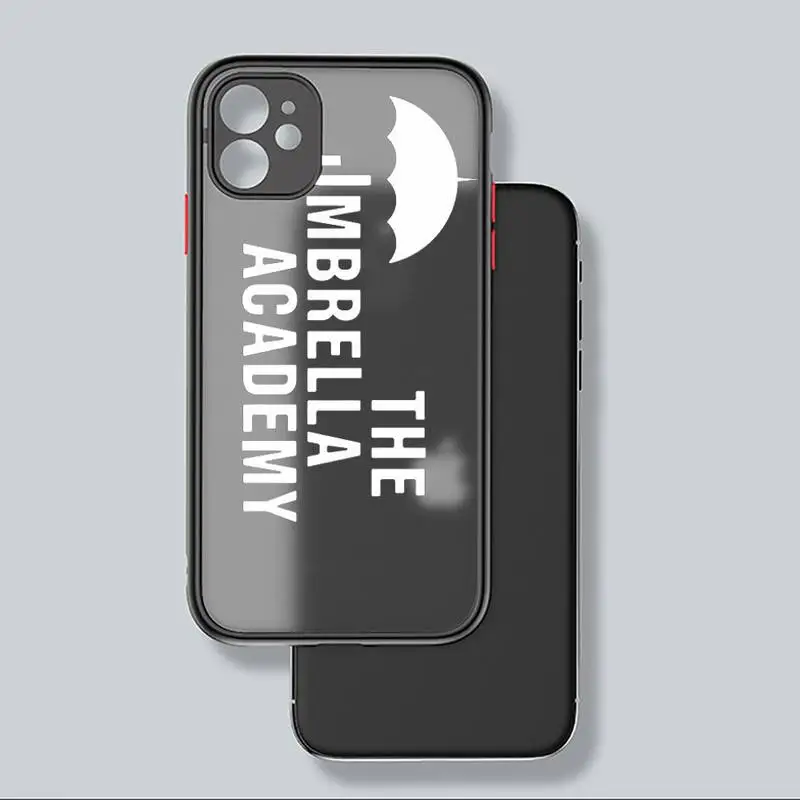 

New TV The Umbrella Academy Phone Case black matte transparent For iPhone 7 8 x xs xr 11 12 pro plus mini max Clear Funda