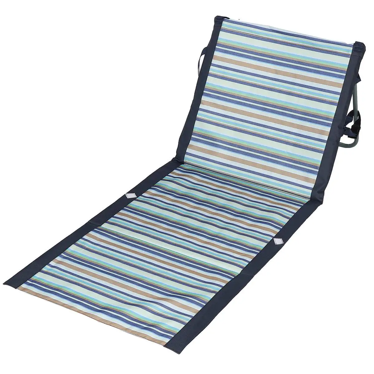 Satin Al Taşınabilir Katlanır Plaj Sandalyesi Su Geçirmez Ve Nem Geçirmez Plaj Mat Kamp Katlanabilir Sandalye Katlanır Kamp Sandalyesi