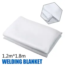 1.8m*1.2m Flame Retardant Blanket Emergency Survival Shelter Fire Welding Blanket Fiberglass Safety Cover Protective Equipment