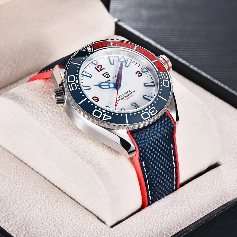 

PAGANI DESIGN Mechanical Men's Watch Ceramic Bezel Sapphire Glass Automatic Watches Top Brand 100M Sports Waterproof Wristwatch