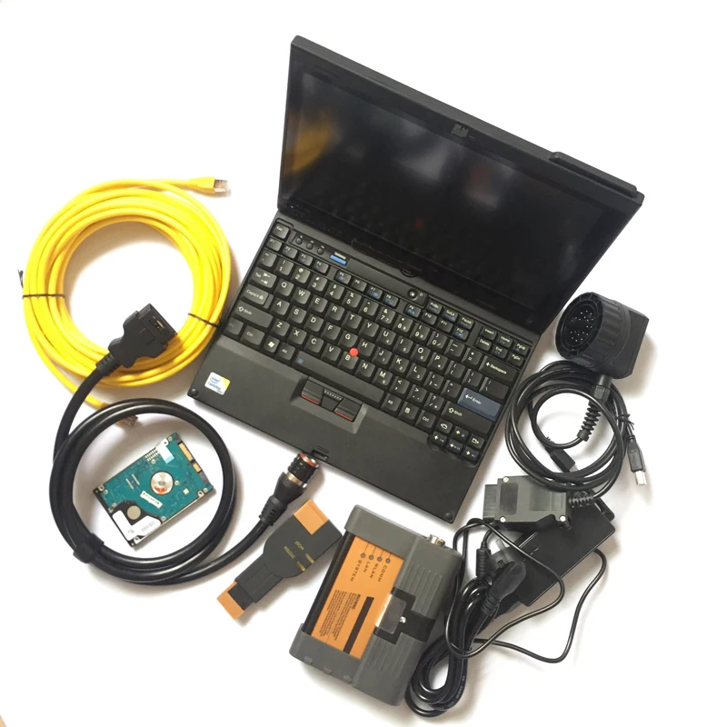 V2021.01 ICOM A2 для B.MW с ноутбуком x200t сенсорный экран + B C профессиональный Диагностика