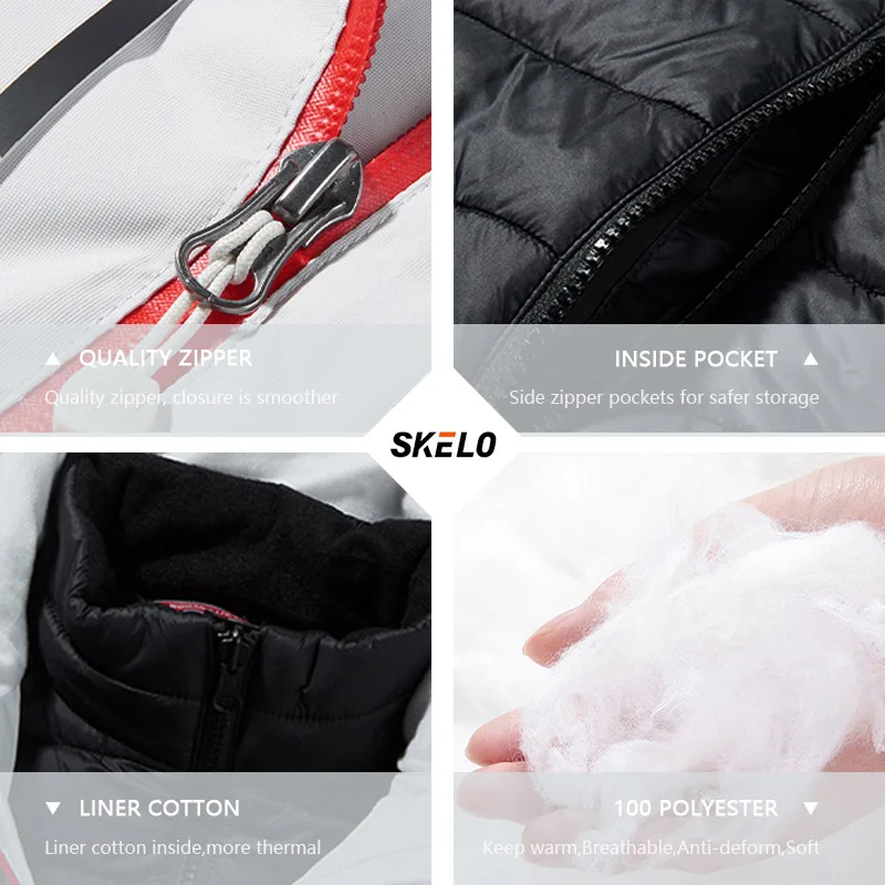 Женская водонепроницаемая Лыжная куртка 2020 теплое зимнее пальто горная ветровка