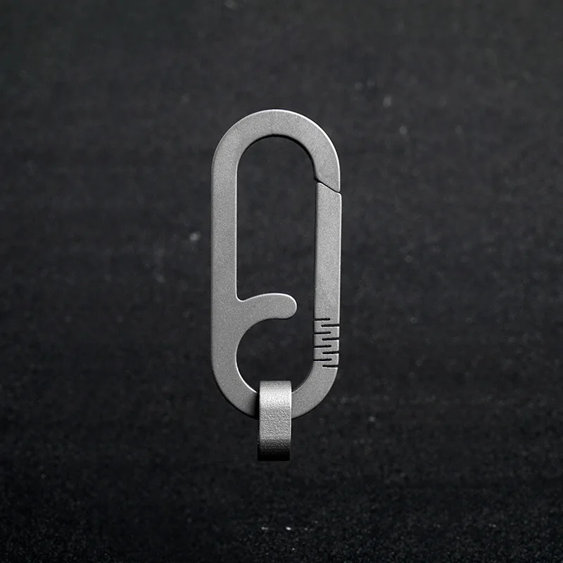 Роскошный брелок из настоящего титана мужской и женский автомобильный