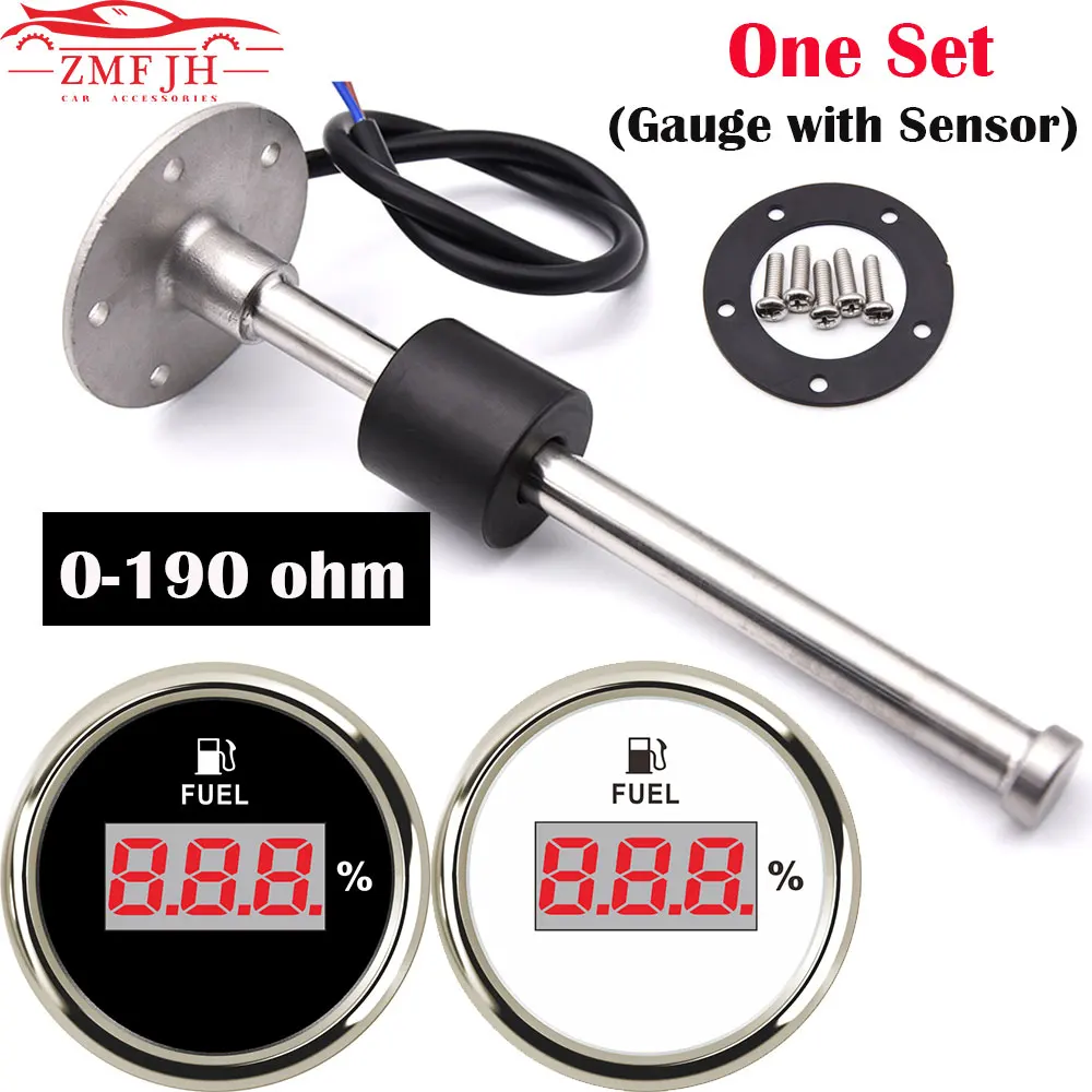 

Цифровой датчик уровня топлива 0-190 Ом для 150 мм 200 мм 250 мм 400 мм 500 мм датчик подачи топлива 52 мм автоматический цифровой датчик уровня топлива