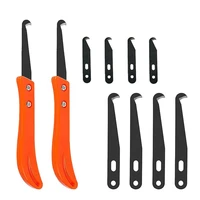 hot sale 12pcs tile joint tool sealant removal grout scraping off edges caulking tool set for tiles space2 type blade