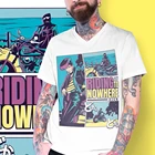 Футболка мужская в стиле аниме вейпорвейв, майка для езды в никуда не годится, мягкая футболки одежда, лето 2021