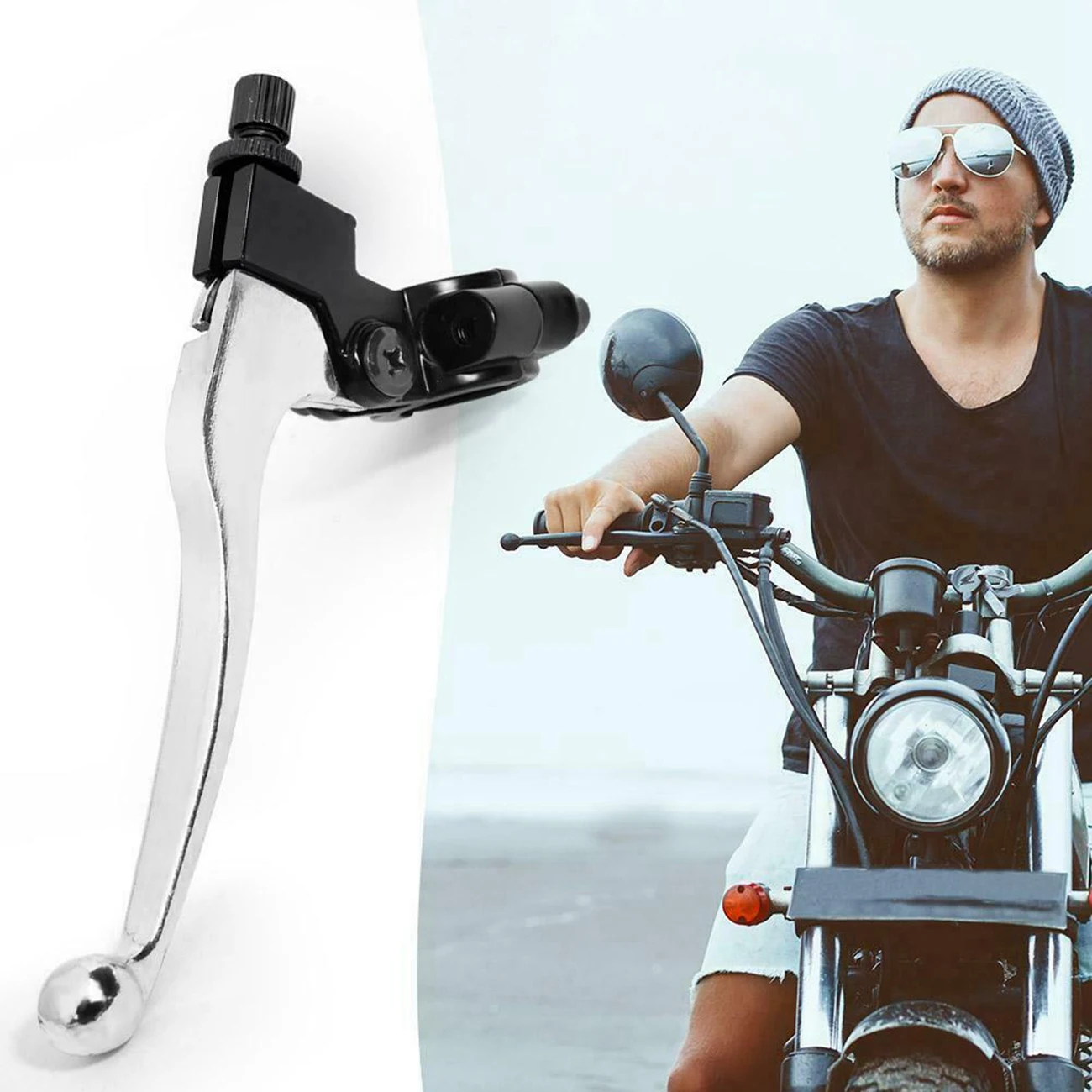 

Aluminum Handlebar Clutch Lever Left 7/8 Inch Lever for Pit Dirt Bike Motorcycle ATV With Standard 22mm Handlebars