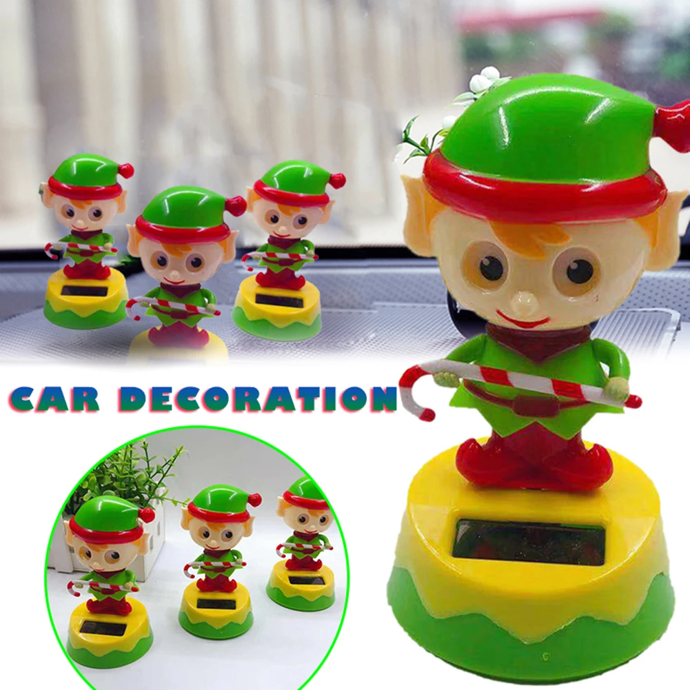 

Hot Solar Powered Dancing Doll Swinging Animated Bobble Dancer Toy For Car Dashboard Office Desk Home Decor
