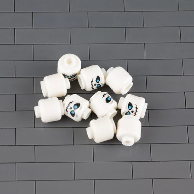 

10pcs or16pcs/lot Figure Face Head Set Female or Male MOC Accessories Parts Building Blocks Bricks for Children