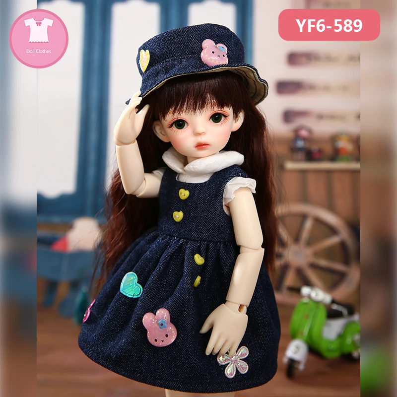 1/6 BJD SD кукла одежда розовая или белая Сетчатая футболка и черные джинсы милые для Yosd тела куклы аксессуары
