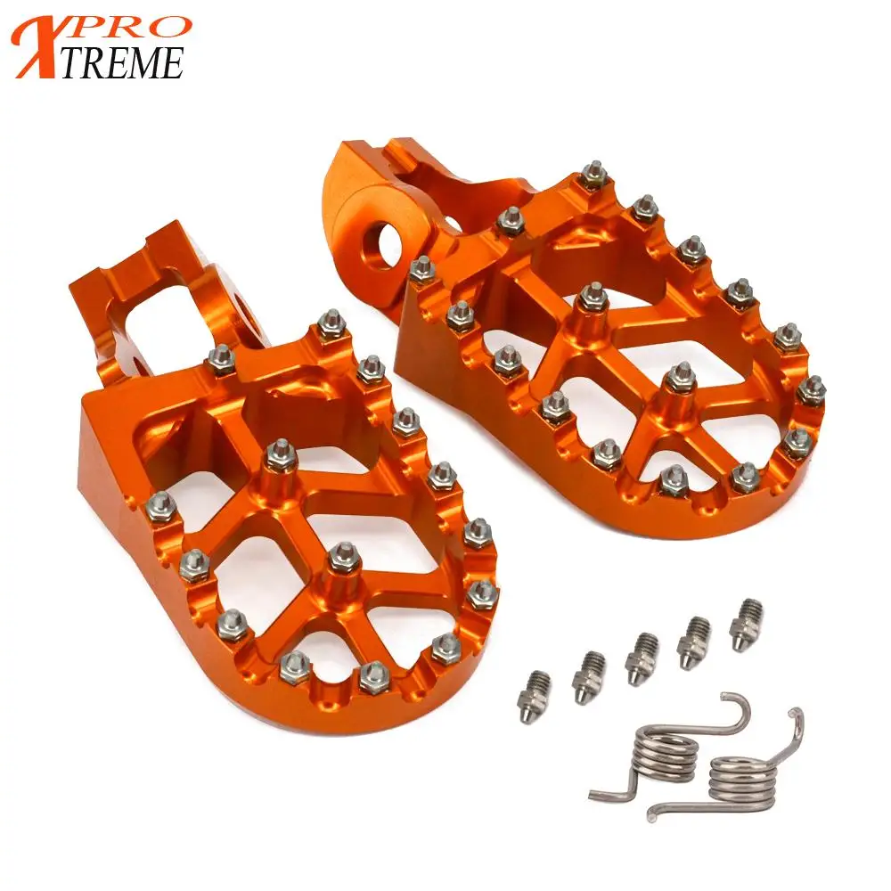 Мотоцикл подножки педали для KTM 125SX 250 450SX F 250SX 500EXC EXC 150 300XC 250XC 350 450XC 125 W|motorcycle