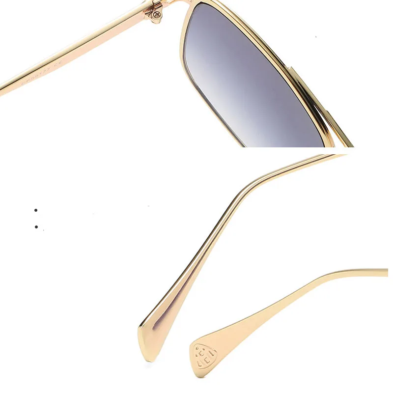 

MIZHO Fashion Cool Steampunk Vintage Retro Square Metal Sun Glasses Women UV400 Oculos Celebrity Sunglasses Men Brand Designer