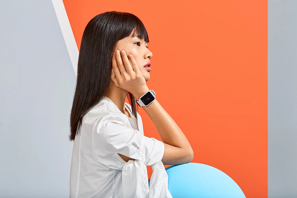Amazfit bip Смарт-часы, глобальная версия, английский/испанский/русский gps, умные часы для Android iOS монитор сердечного ритма