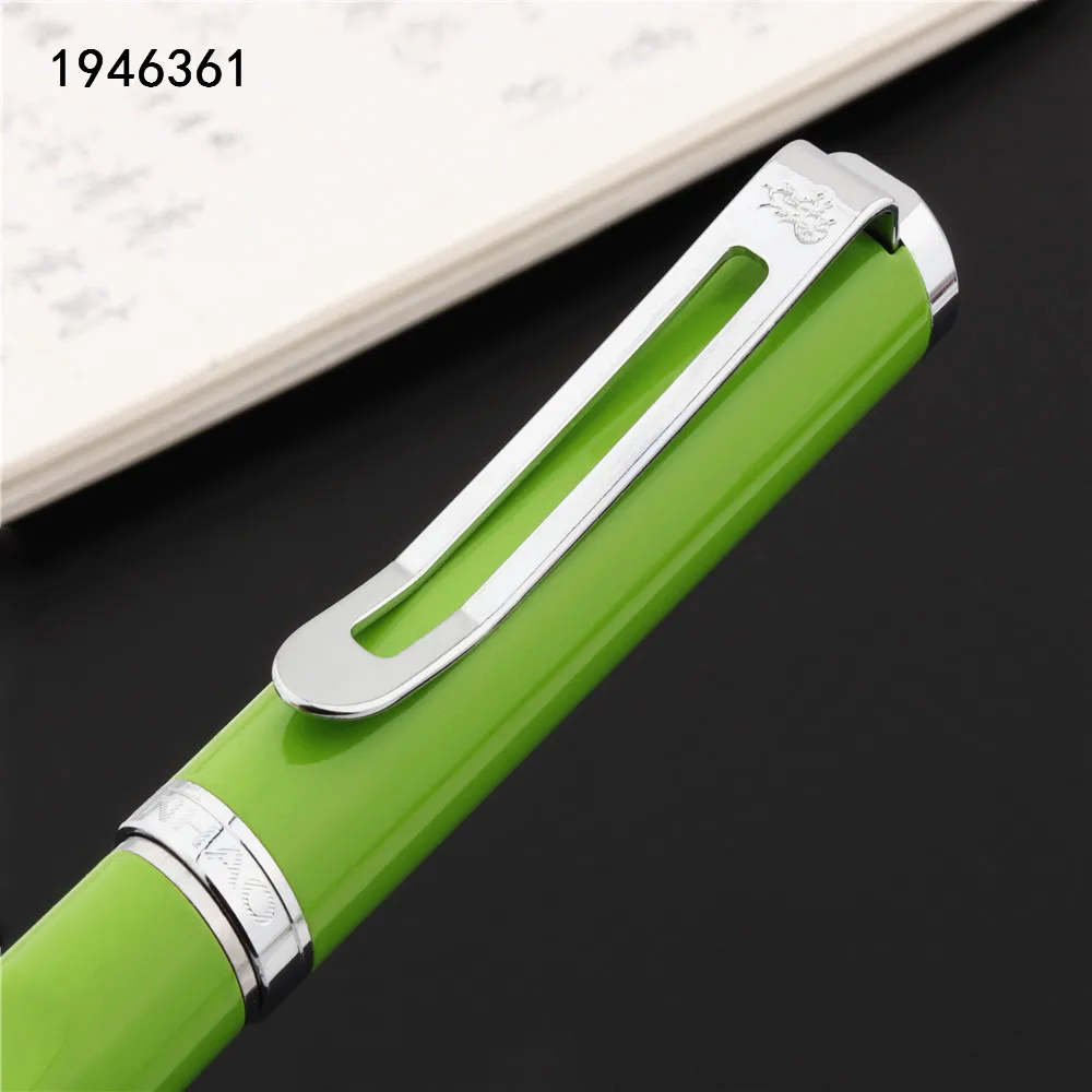 Роскошная качественная модная Шариковая ручка Jinhao 799 зеленого цвета для