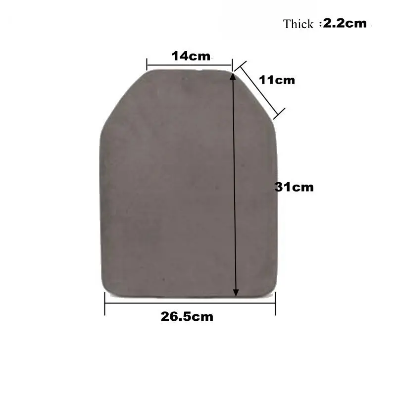 2pcs Tactical EVA Plate Body Carrier Vests Military JPC Vest Foam Hunting 2cm Armor Plates | Спорт и развлечения