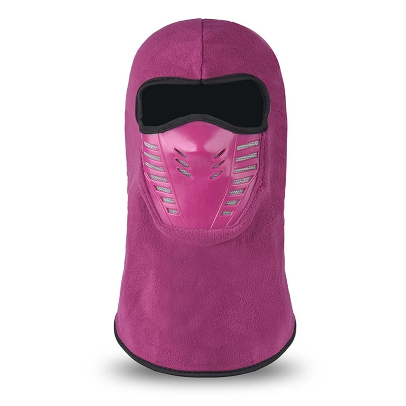 

Winter Outdoor Sports Masks Windproof Thicken Warmer Fleece Balaclavas Bike Cycling Face Mask Wine Snow Ski Mask Hiking Caps