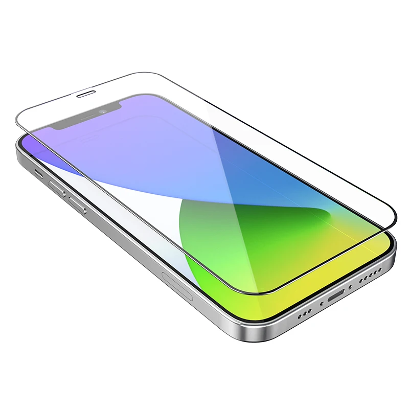 3D закаленное защитное стекло Hoco для iPhone 11 12 Pro Max HD Шелковый экран полное покрытие