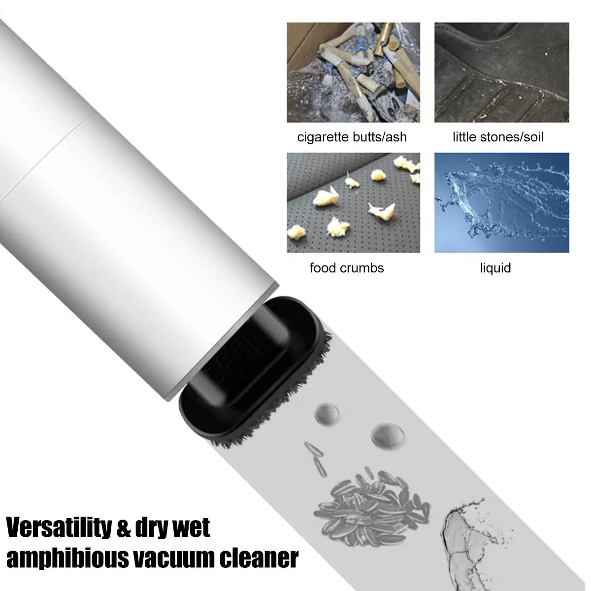 Handheld Vacuum Powerful Cyclone Suction Car Cleaner Wet Dry Auto Portable For Home Pet Hair 7000PA 120W | Автомобили и мотоциклы