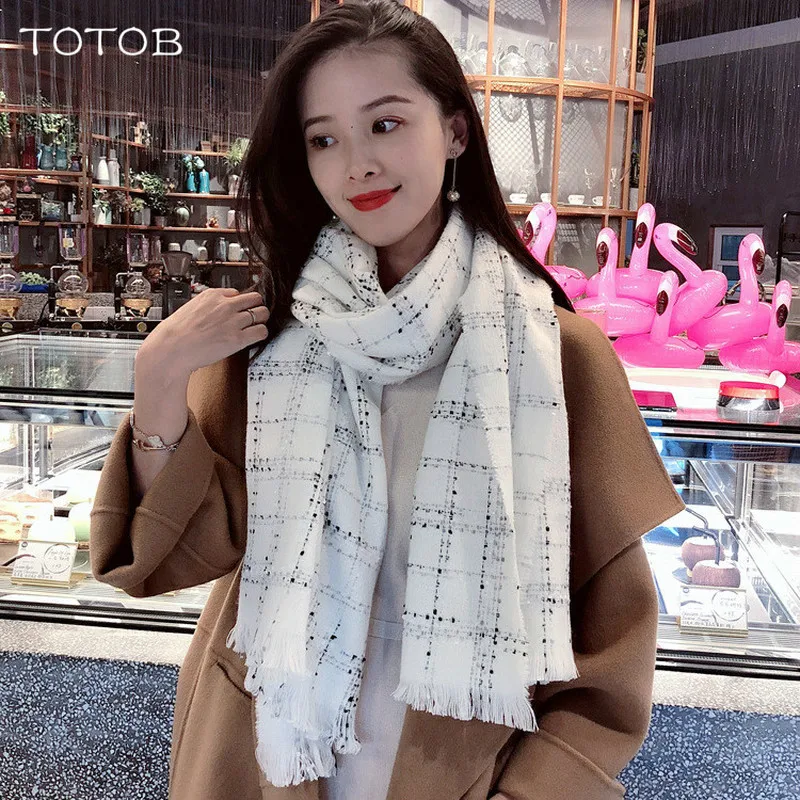 Корейская версия маленького шарфа для благовоний женский осенний и зимний
