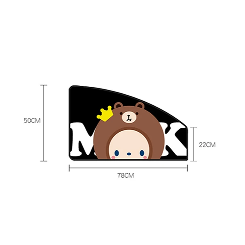 

Universal Car Magnetic Thickened Sun Shade Cover UV Protect Curtain Side Window Sunshade Cover For Kids Cute Cartoon Sun Blind