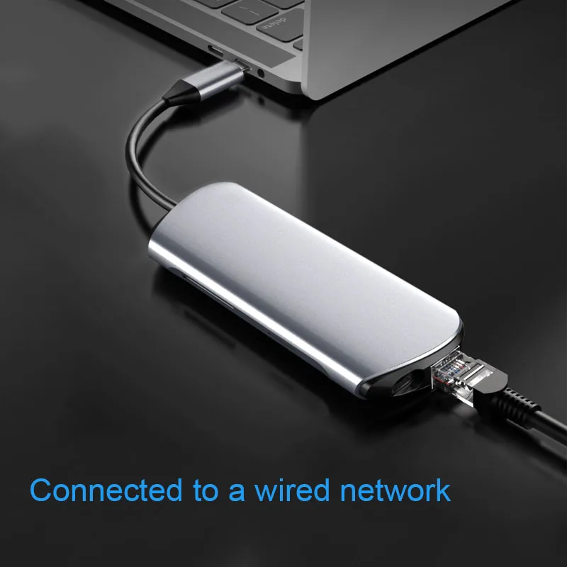 Basix usb хаб C концентратор HDMI адаптер 10 в 1 USB к 3 0 док станция для MacBook Pro Аксессуары