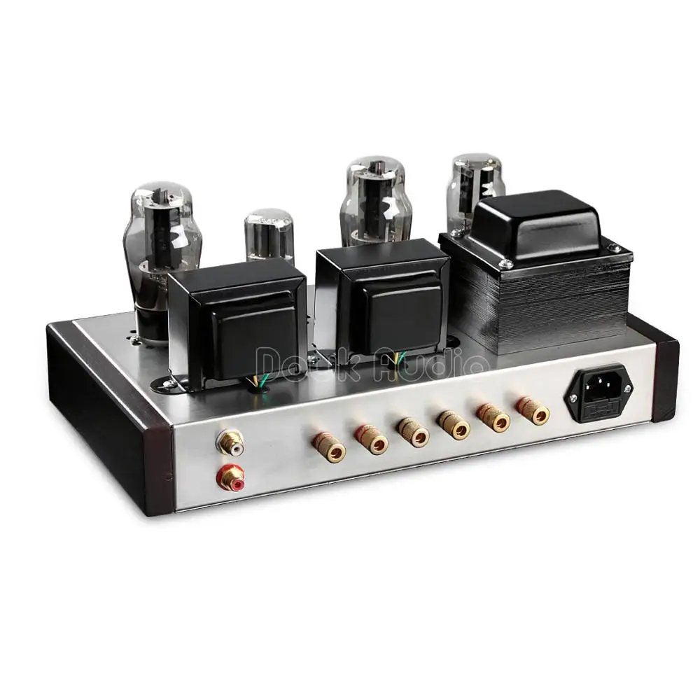 Douk Audio 6N9P+ 6P3P вакуумный ламповый усилитель стерео одноконцевой класса А Hi-Fi 2,0 канальный встроенный усилитель