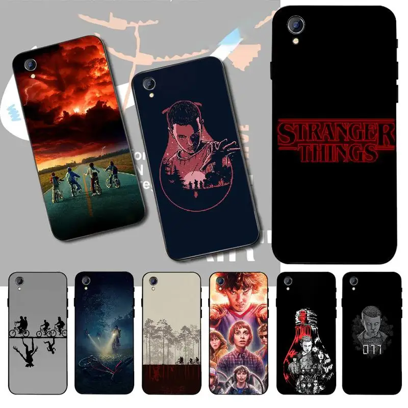 PENGHUWAN очень странные дела черный мягкий чехол для телефона из ТПУ Vivo Y91c Y17 Y51 Y67 Y55 Y93