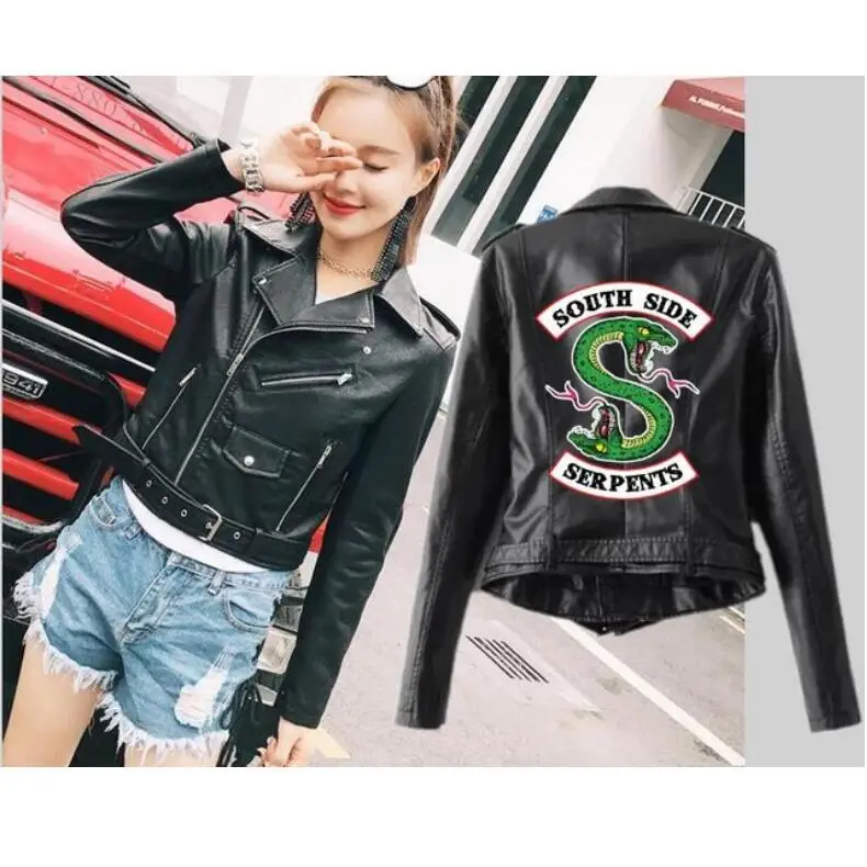 2021 Riverdale Cosplay сезон 4 змея ривердэйл кожаная одежда куртка для вечеринки компания