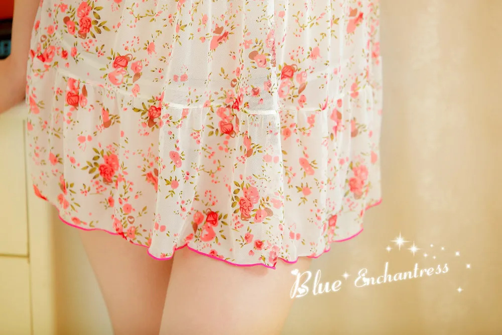 

2017 New Fashion Nightgown Women Sexy Lingerie Hot Erotic style Underwear Sleepwear Tempt AZ67