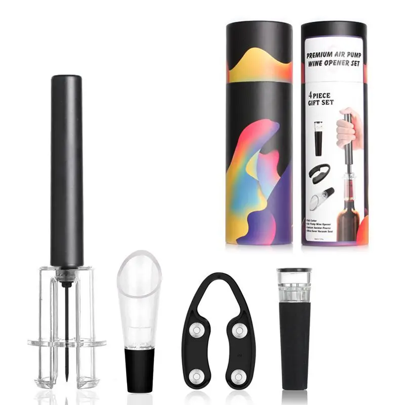 4 шт. набор открывалок для бутылок вина с воздушным насосом|Открывалки| |