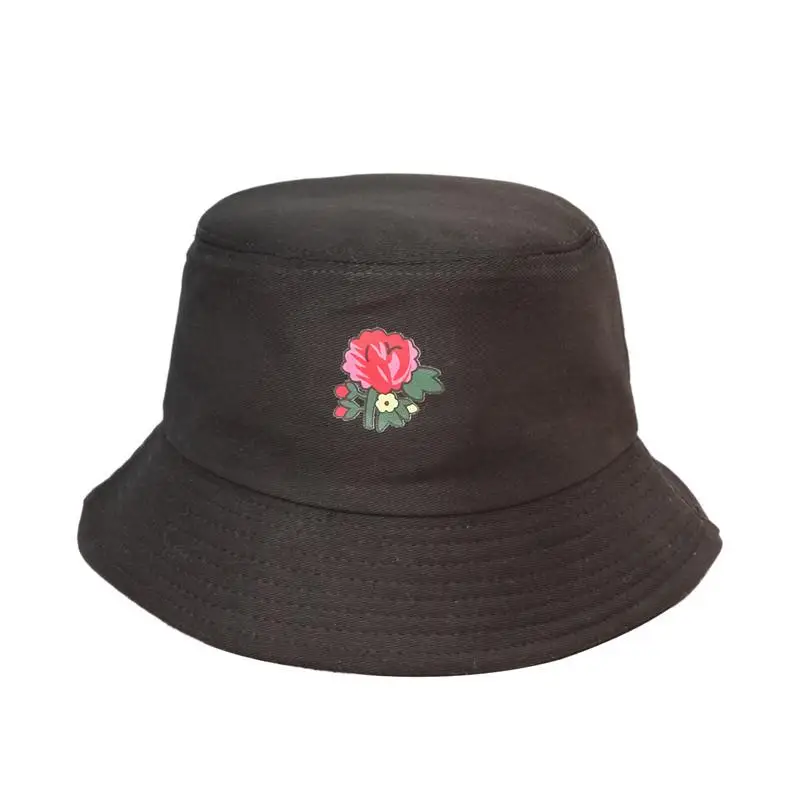 

2021 new style fashion joker sun embroidery Bucket Hat Fisherman Hat outdoor travel hat Sun Cap Hats for Men and Women 191