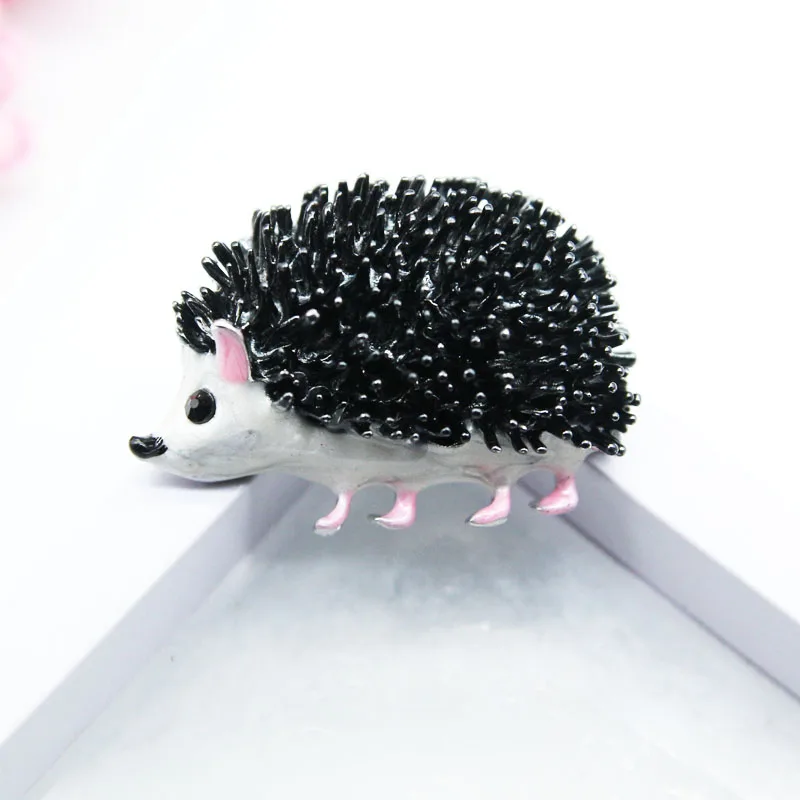 RHao Симпатичные броши в виде Ежика для женщин девочек мальчиков пальто свитеров