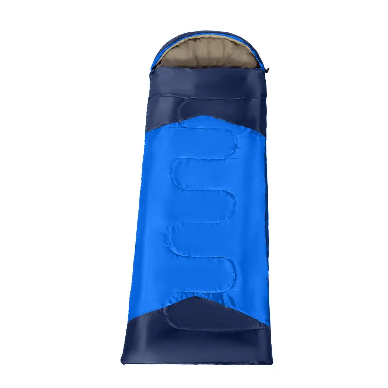 

Outdoor Life Emergency Sleeping Bag Envelope with cap camping single Can be spliced Warm Camping Survival Emergency Blanke