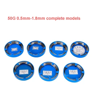 1 шт., проволока из нержавеющей стали для стоматологических лабораторий, 50 г, 0,5 мм-1,8 мм