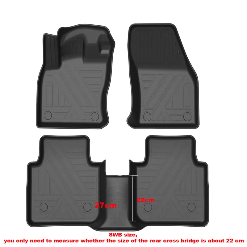 коврики в машину Специализированные автомобильные для VW Volkswagen TIGUAN 2017 2018 2019 2020