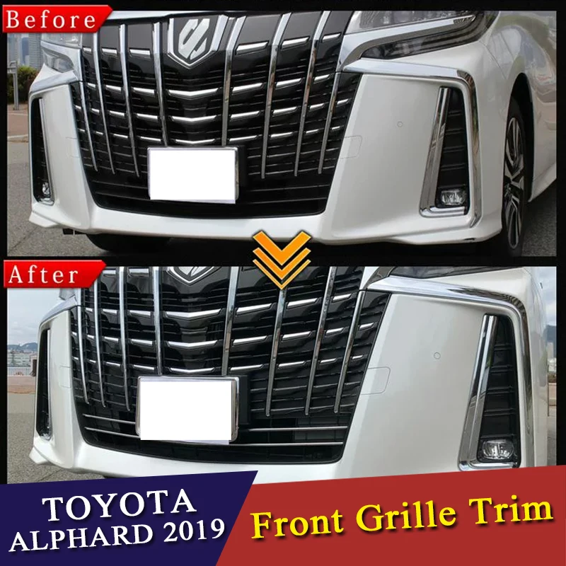 Передняя и нижняя сетчатая решетка 2 шт. аксессуары для литья под давлением Toyota