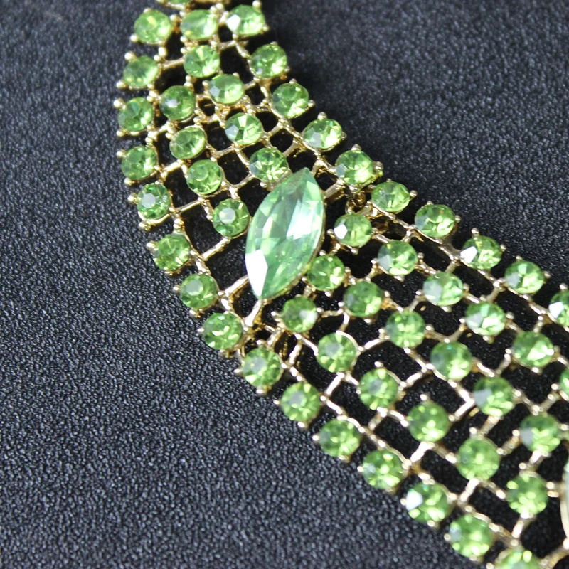 Новинка наборы свадебных украшений большая капля воды кристалл свадебный набор