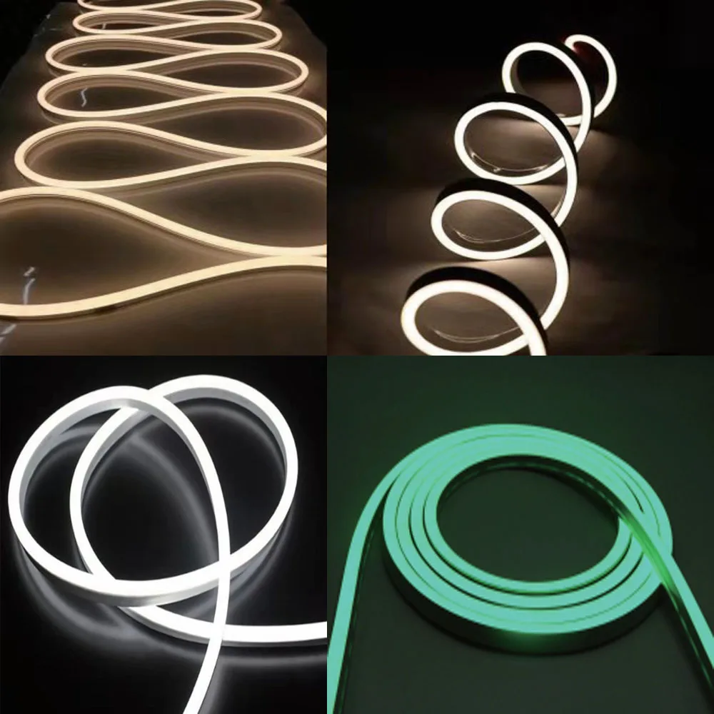 

Led Neon Rope Tube SK6812 RGBW WS2811 WS2812 WS2813 Flexible Strip Light Silica Gel Soft Lamp 1/2/3/4/5m IP67 Waterproof