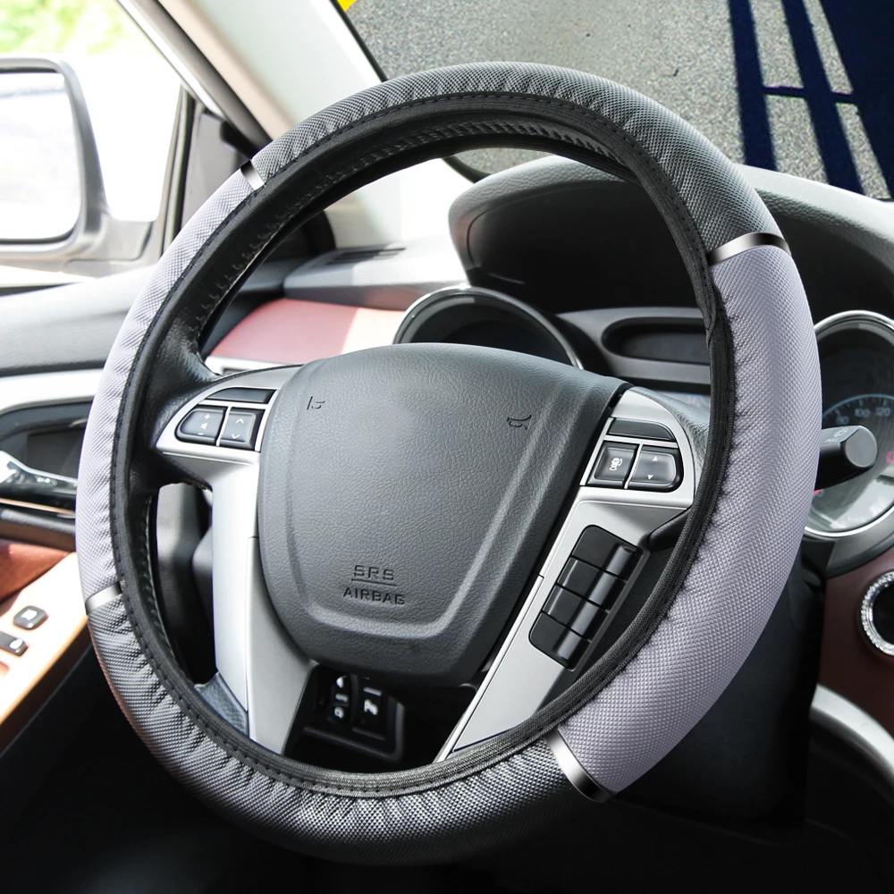 Чехол рулевого колеса автомобиля универсальный для Chevrolet Cruze Aveo Lacetti Captiva Cruz Niva Spark