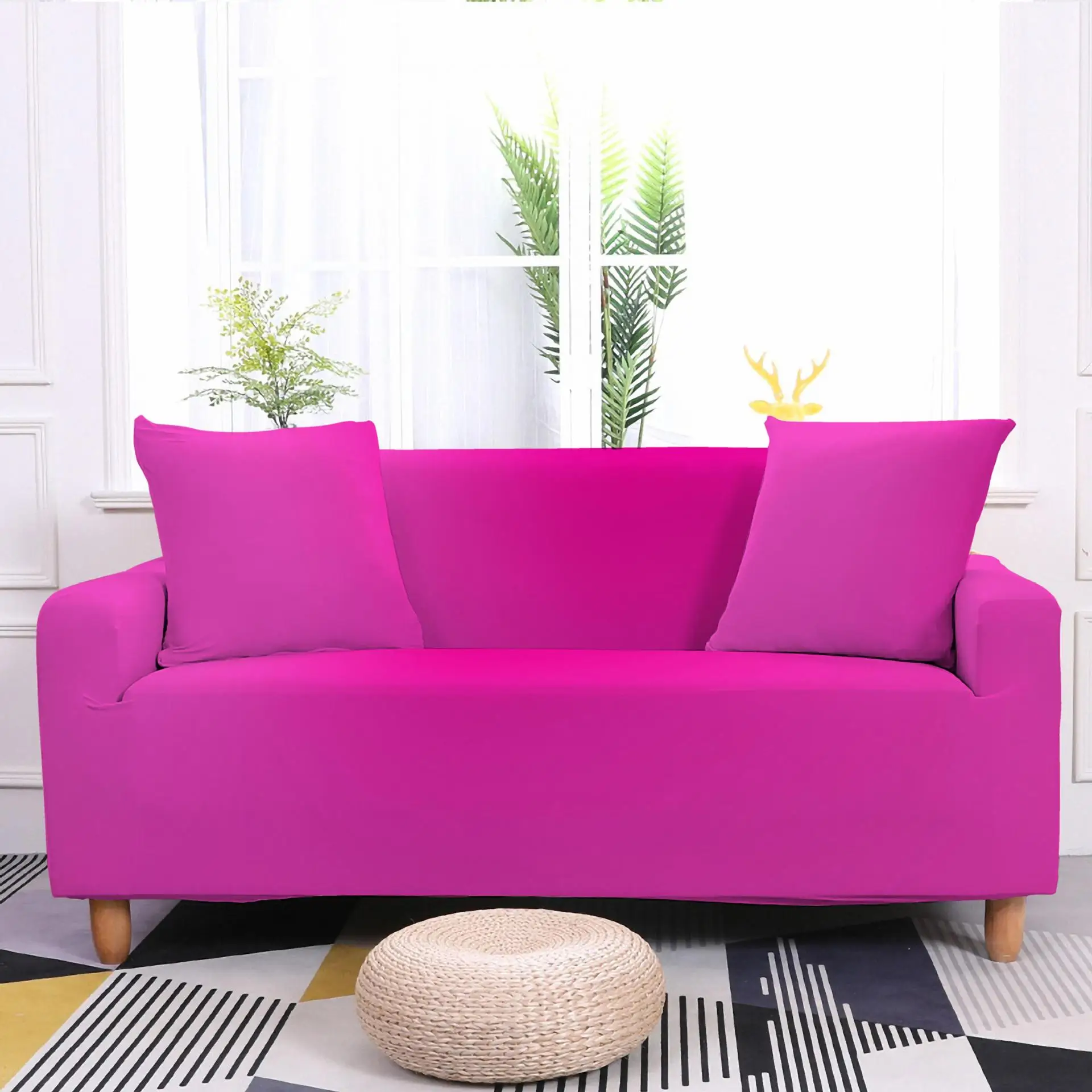 Регулируемые эластичные чехлы для диванов шезлонг гостиной полиэфирные Угловые