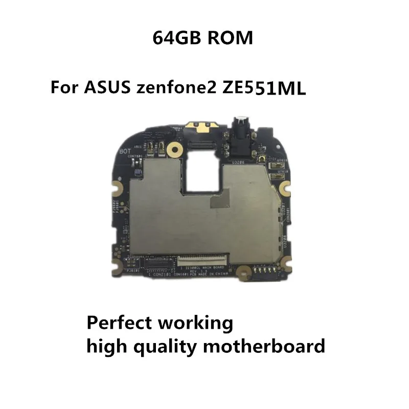 Материнская плата логическая схемы для ASUS ZenFone2 ZE551ML 64GB Rom 1 8 GHz Z3560 CPU пряди