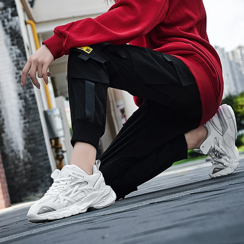 

New Designers Casual Shoes Men Style Sneakers Casual Shoes Feamale Breathable High Quality Mesh Lace-up Footwear Leather Shoes