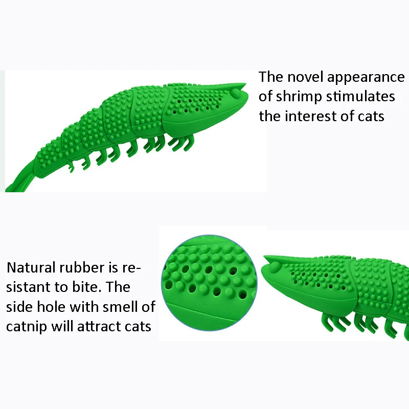Моделирование Омаров кошка игрушка жевать с котенок Зубная щётка для чистки