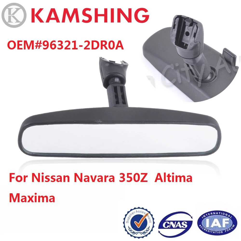 Автомобильное внутреннее зеркало заднего вида CAPQX для Nissan Navara 350Z Altima Maxima OEM # 96321